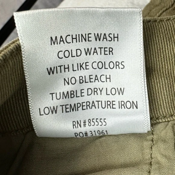 STUDIO BLUE Women's size 29 Military Olive mid-rise skinny pants NWT